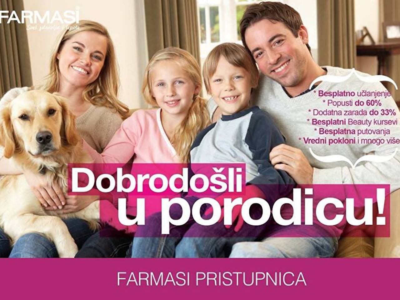 DOBRODOSLI U NASU PORODICU